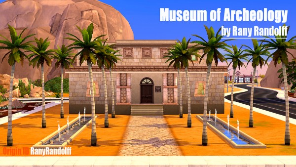  Ihelen Sims: Museum of Archeology by Rany Raydolff