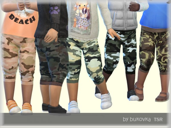  The Sims Resource: Pants Army by bukovka