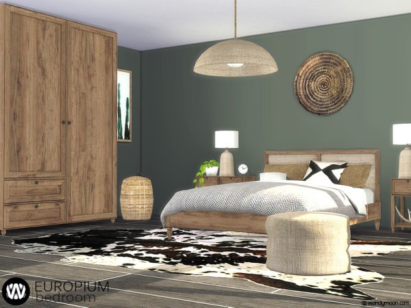  The Sims Resource: Europium Bedroom by wondymoon