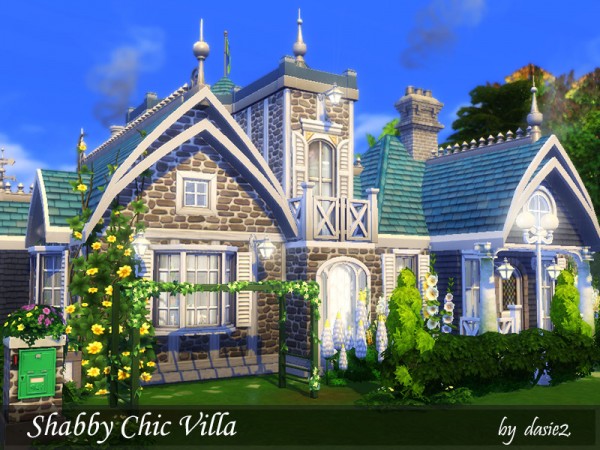  The Sims Resource: Shabby Chic Villa by dasie2