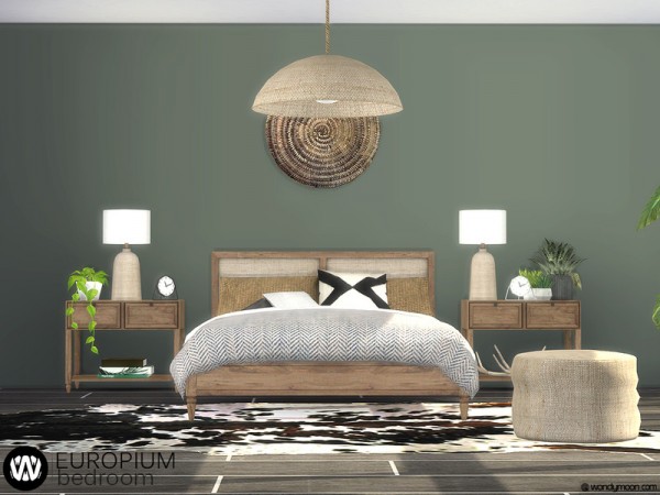  The Sims Resource: Europium Bedroom by wondymoon