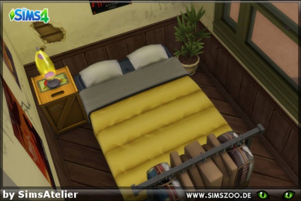  Blackys Sims 4 Zoo: Old caravan by SimsAtelier