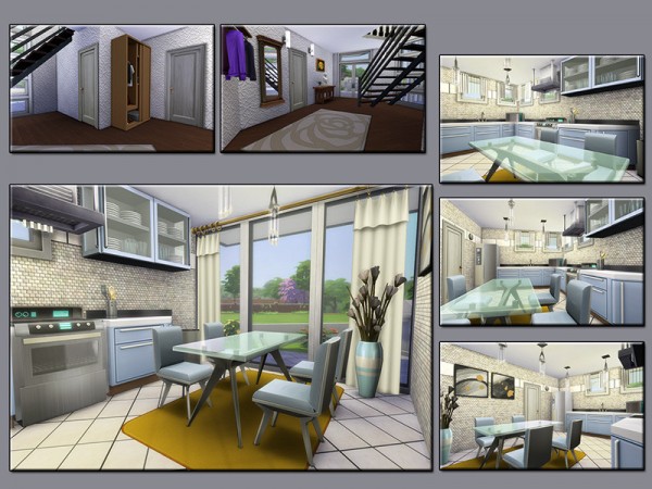  The Sims Resource: Trimed Edges House by matomibotaki