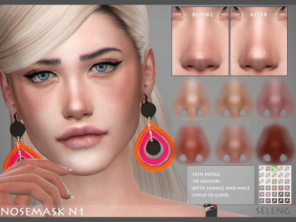  The Sims Resource: Nosemask N1 by Seleng