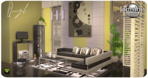  Jom Sims Creations: Quizl Livingroom