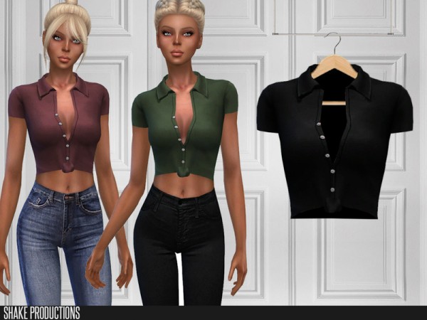  The Sims Resource: ShakeProductions 245   Top by ShakeProductions