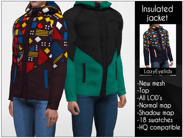 Lazyeyelids: Insulated jacket