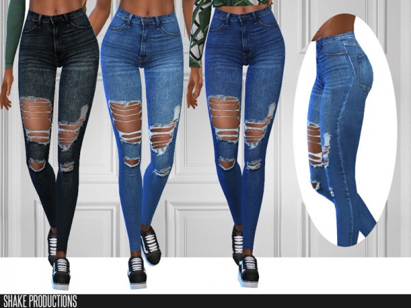  The Sims Resource: Jeans 254 by ShakeProductions