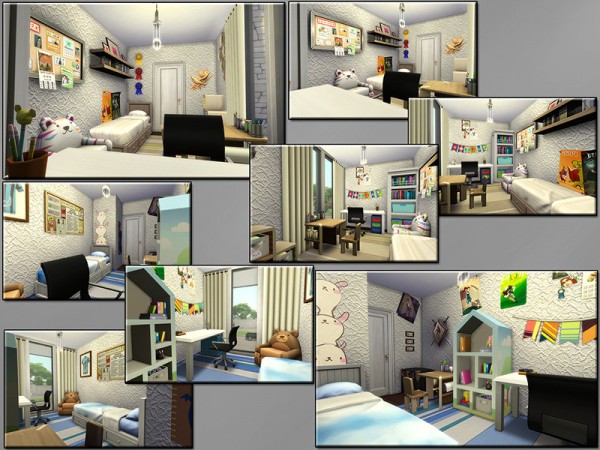  The Sims Resource: Trimed Edges House by matomibotaki