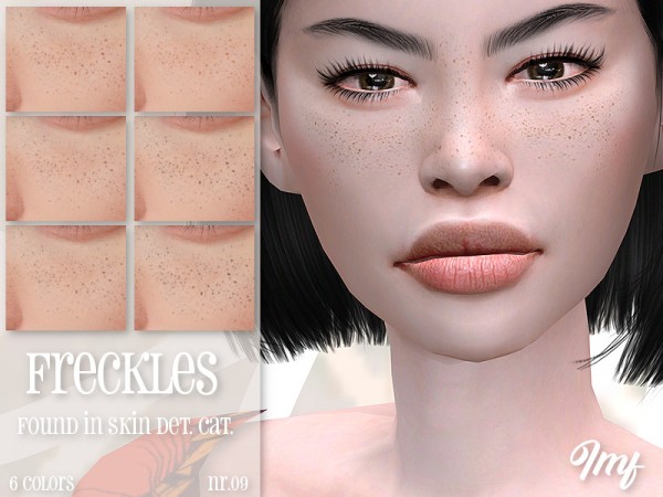  The Sims Resource: Freckles N.09 by IzzieMcFire