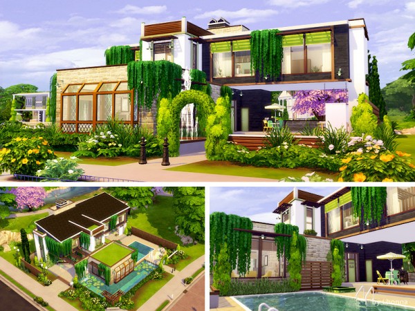  The Sims Resource: Into Green House by Lhonna