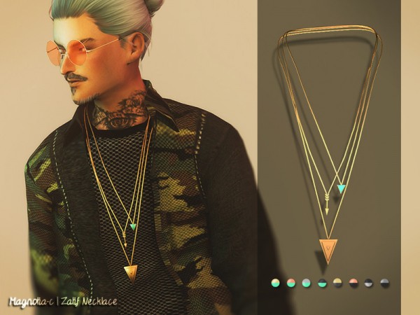  The Sims Resource: Zalif Necklace by magnolia c
