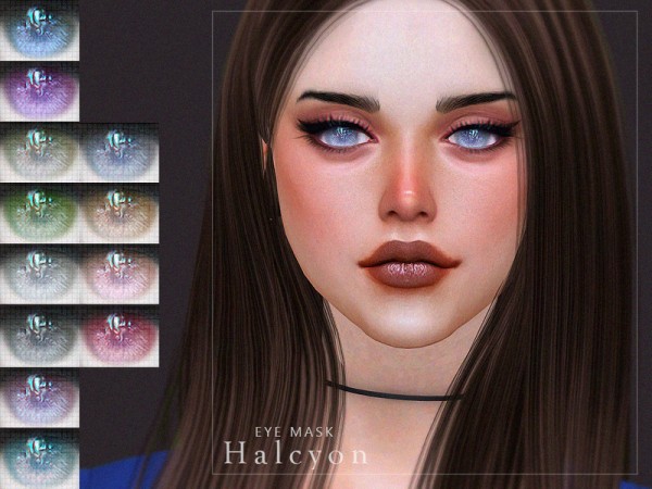  The Sims Resource: Halcyon Eye Mask by Screaming Mustard