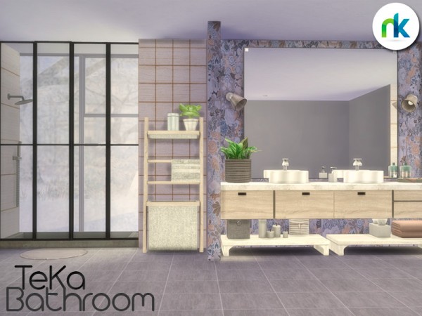  The Sims Resource: TeKa Bathroom by nikadema