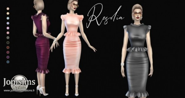 Jom Sims Creations: Resolia Dress