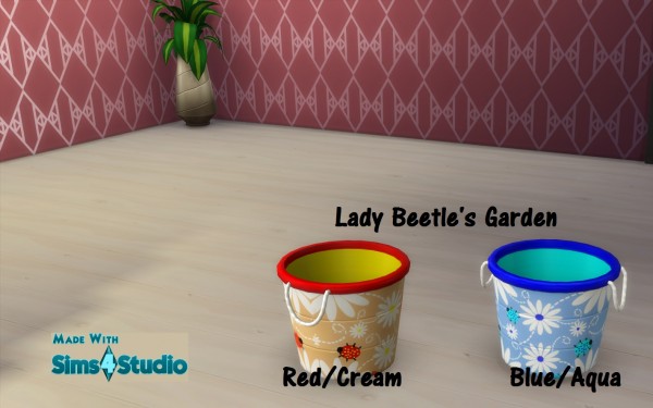  Mod The Sims: Water Balloon Bucket 9 Patterns 34 Colours by wendy35pearly