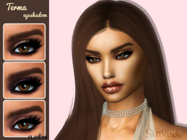  The Sims Resource: Terma eyeshadow by Sharareh