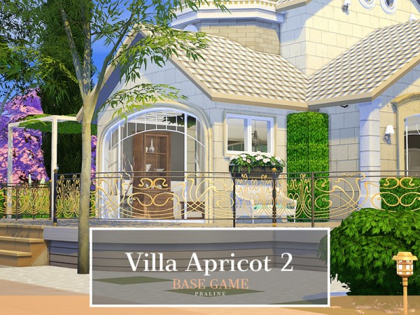  The Sims Resource: Villa Apricot 2 by Pralinesims