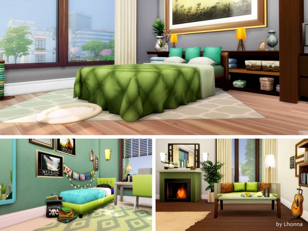 The Sims Resource: Into Green House by Lhonna