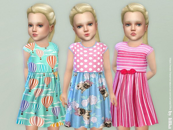  The Sims Resource: Toddler Dresses Collection P85 by lillka
