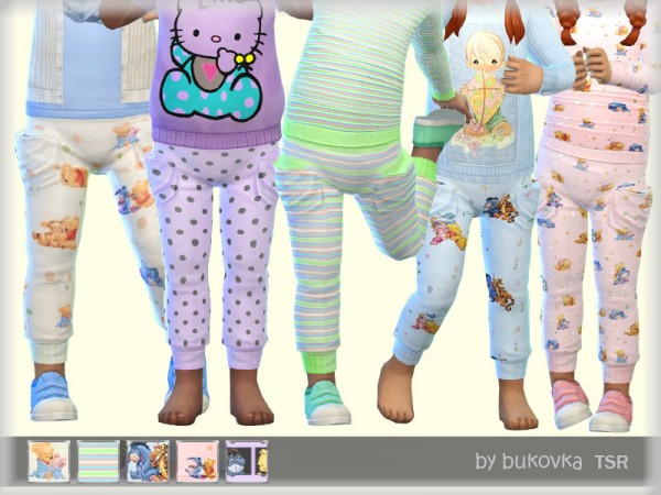  The Sims Resource: Pants Winnie the Pooh by bukovka