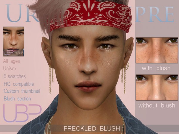  The Sims Resource: Freckled Blush by Urielbeaupre