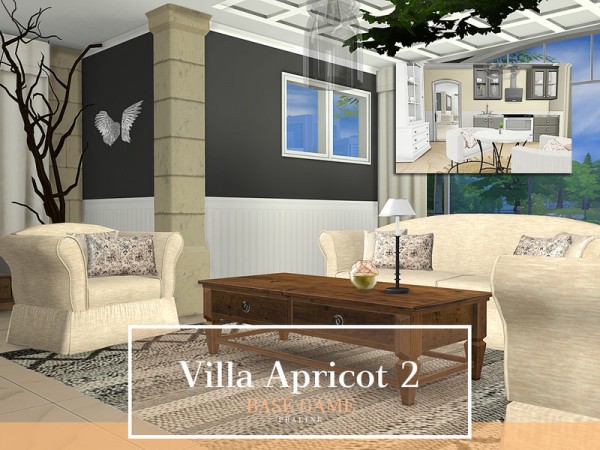  The Sims Resource: Villa Apricot 2 by Pralinesims