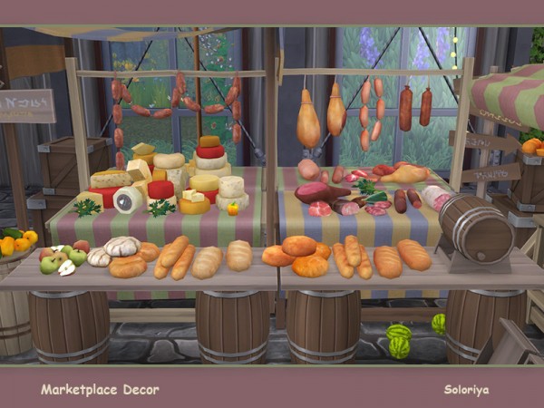  The Sims Resource: Marketplace Decor by soloriya