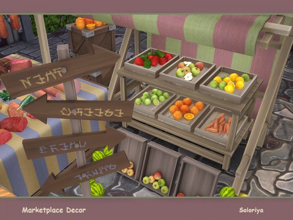  The Sims Resource: Marketplace Decor by soloriya