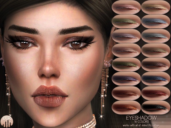 The Sims Resource: Eyeshadow BS07 by busra tr