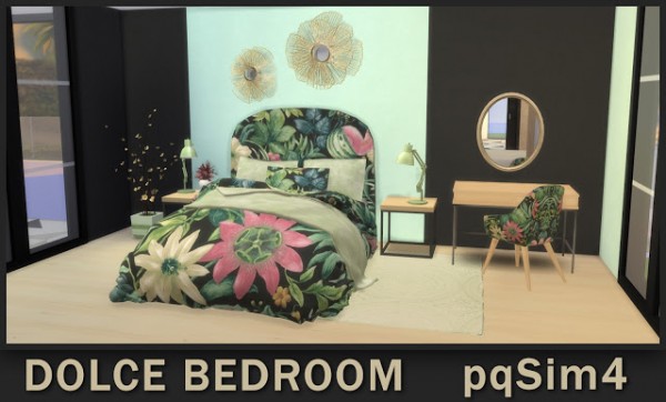  PQSims4: Dolce bedroom