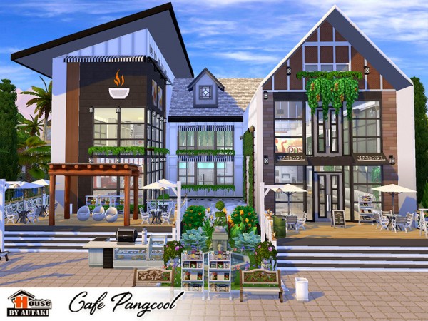  The Sims Resource: Cafe Pangcool by autaki