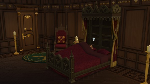  Mod The Sims: Vampire Bed Remake by TheJim07