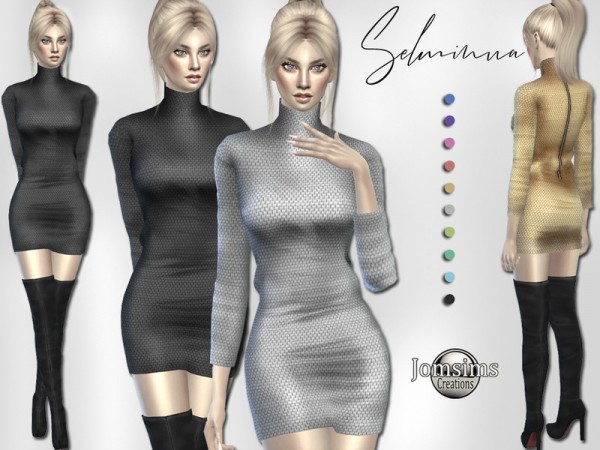  The Sims Resource: Selminua dress by jomsims