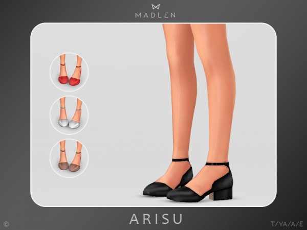  The Sims Resource: Madlen Arisu Shoes by MJ95