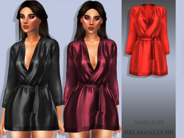  The Sims Resource: Gwen robe by belal1997
