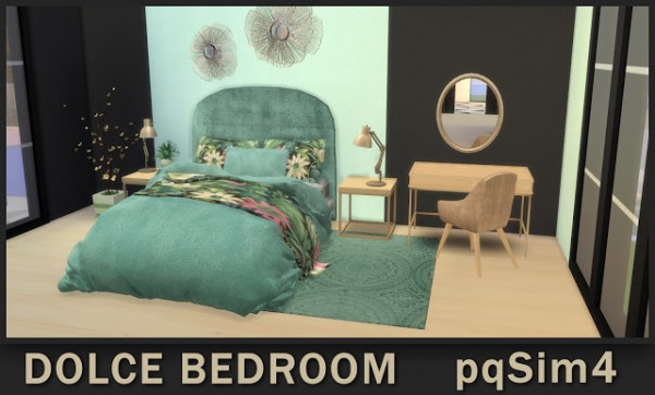 PQSims4: Dolce bedroom