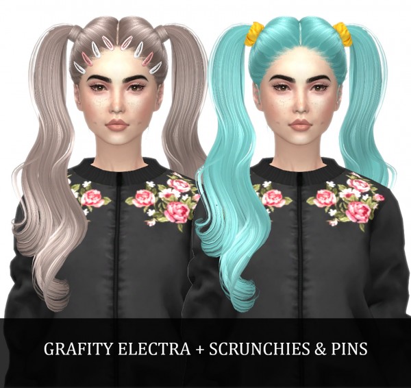  Grafity cc: Electra Hair and scrunchies pins