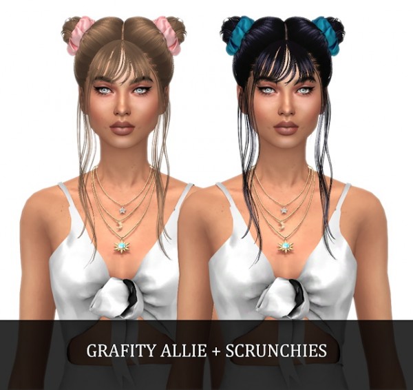  Grafity cc: Allie hair and Scrunchies