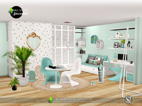  The Sims Resource: Girls Studio by SIMcredible!