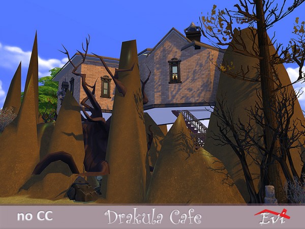  The Sims Resource: Dracula Cafe by evi