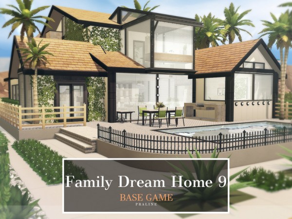  The Sims Resource: Family Dream Home 9 by Pralinesims