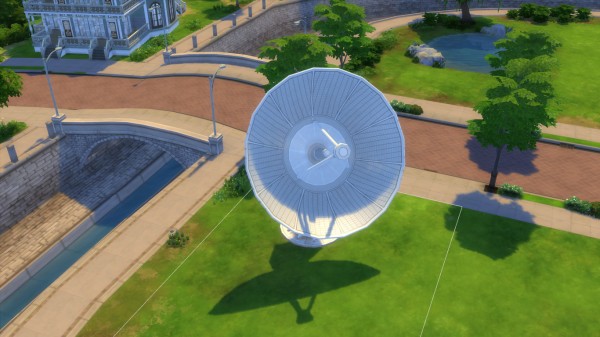  Mod The Sims: Unlocked satelite dish from Strangerville by iSandor