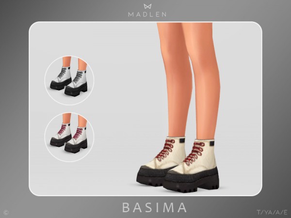  The Sims Resource: Madlen Basima Boots by MJ95