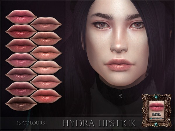  The Sims Resource: Hydra Lipstick by RemusSirion