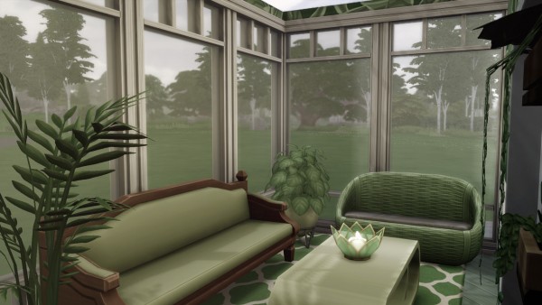  Gravy Sims: Solid Color Community Collab: The Green Café