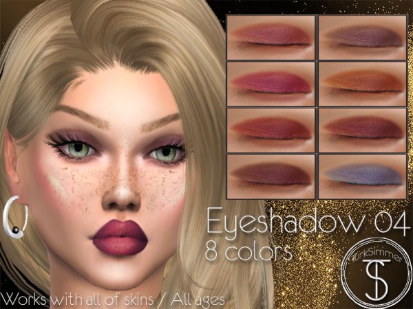  The Sims Resource: Eyeshadow 04 by turksimmer