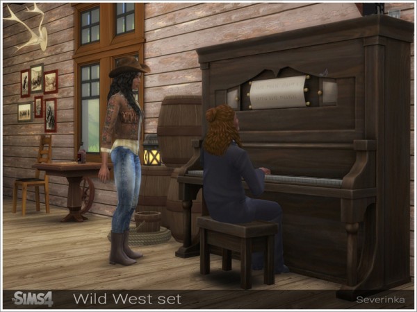  The Sims Resource: Wild West set by Severinka