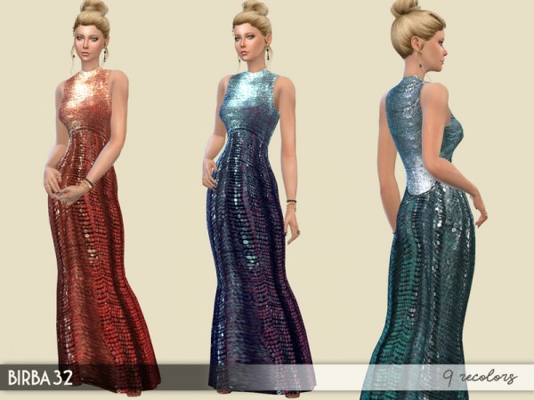  The Sims Resource: Ivy Dress by Birba32