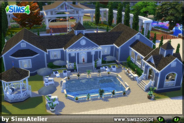  Blackys Sims 4 Zoo: Brindleton Bay Yachtclub by SimsAtelier